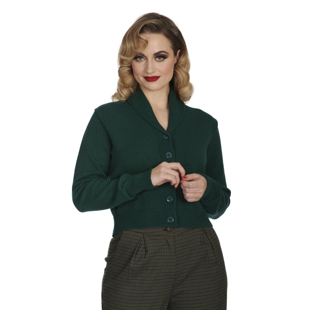 Banned - Violet Cardigan - Groen